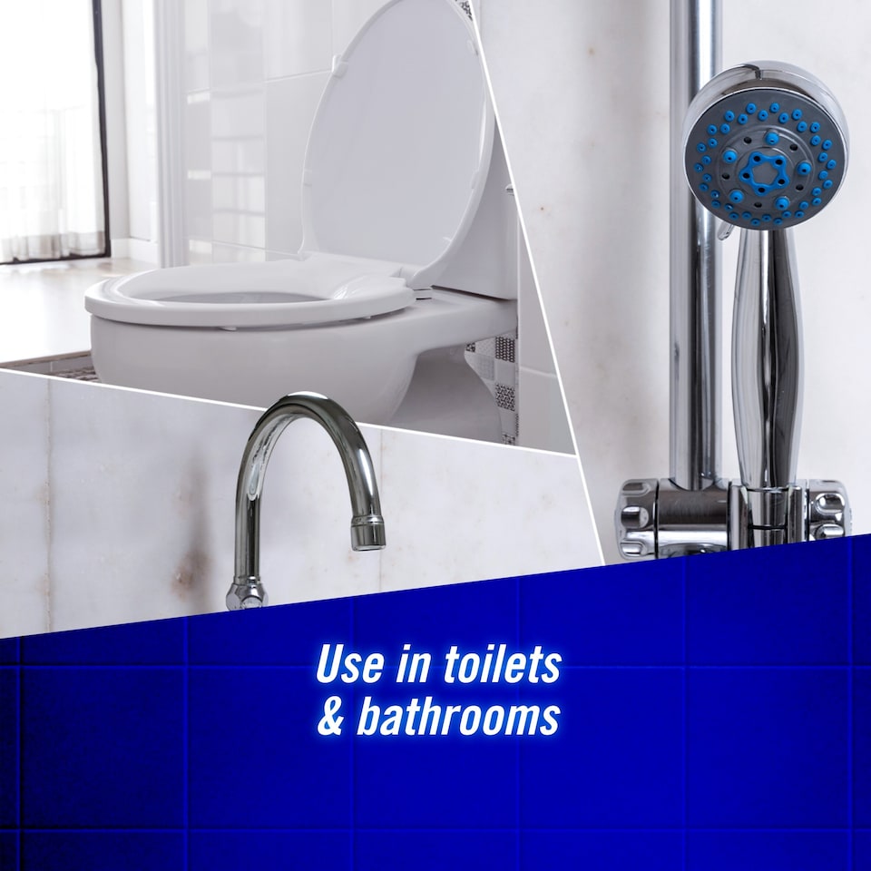 image 1 of Domestos Power Foam Spray Toilet & Bathroom Cleaner Citrus Blast 450ml