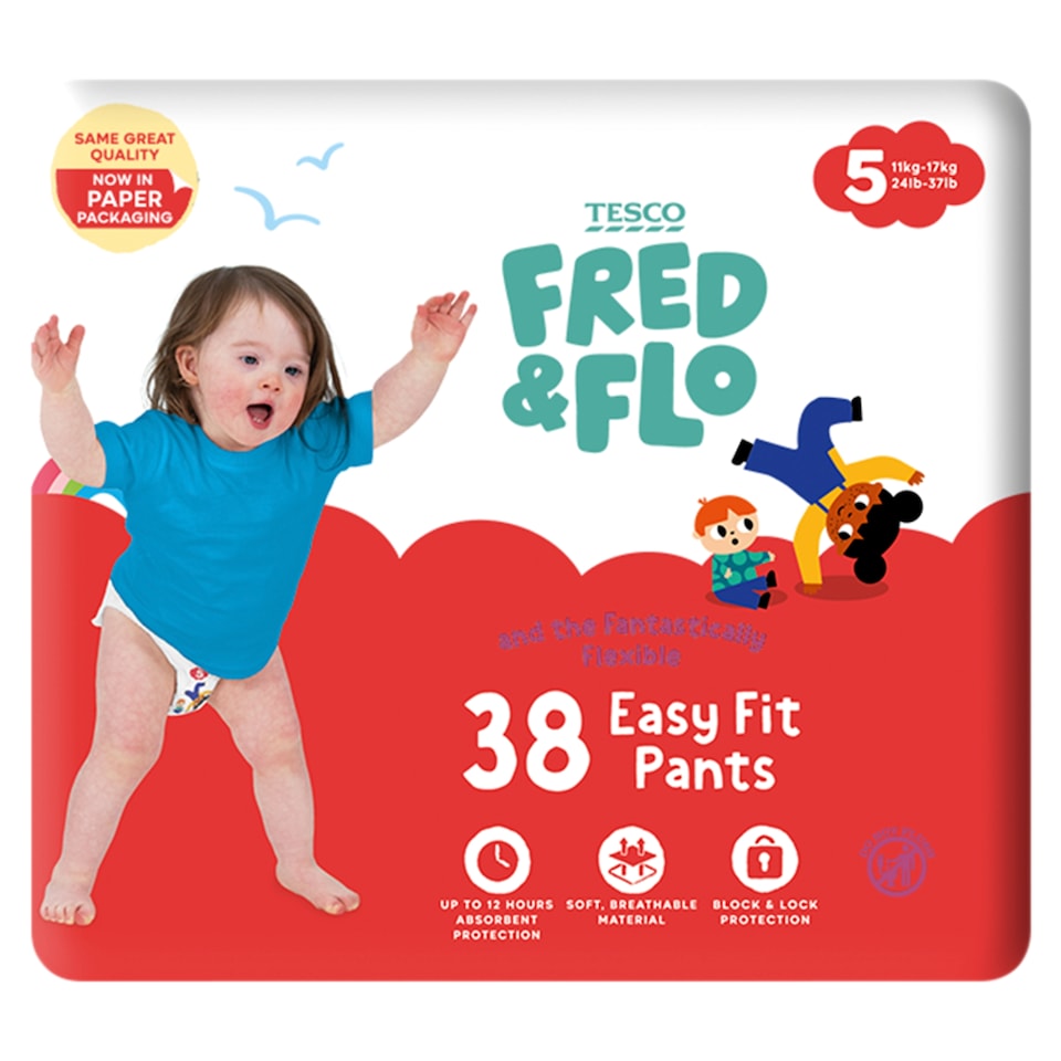 Fred & Flo 38 Easy Fit Nappy Pant Size5