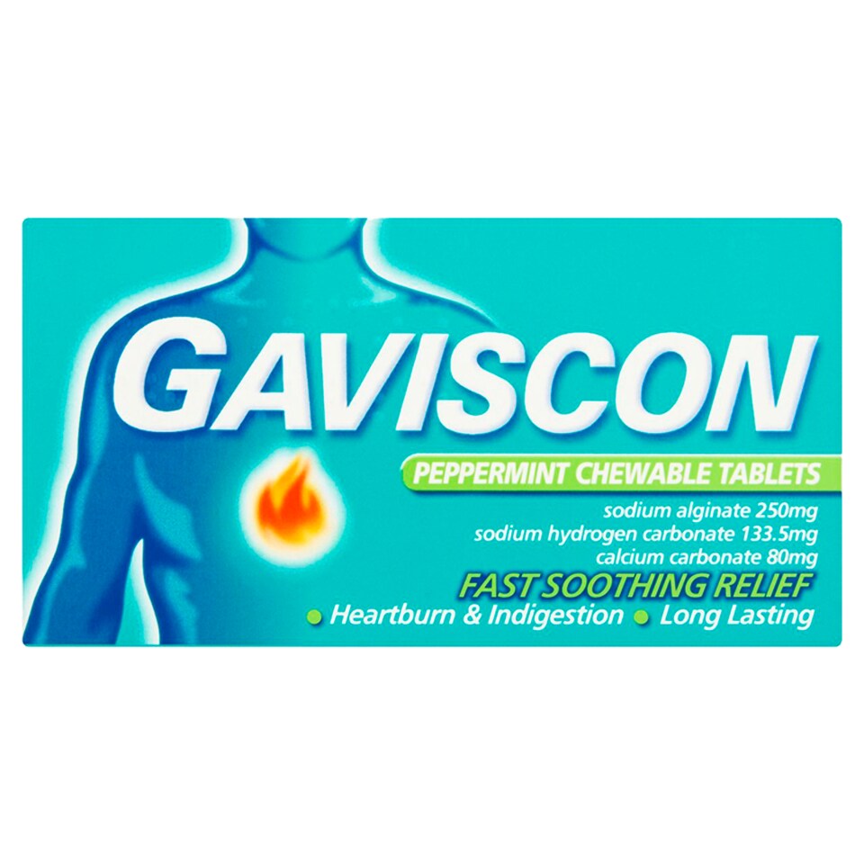 image 1 of Gaviscon Peppermint Tablets 48S