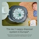 image 3 of Tommee Tippee Twist&Click Sangenic Cotton White