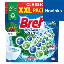 Bref Power Aktiv Pine tuhý WC blok 6 x 50 g (300 g)