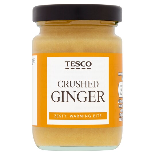 Tesco Ingredients Crushed Ginger 90G Tesco Groceries