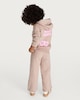 image 3 of F&F Girls Cotton Rich Athletic Collection Hoodie in Tan