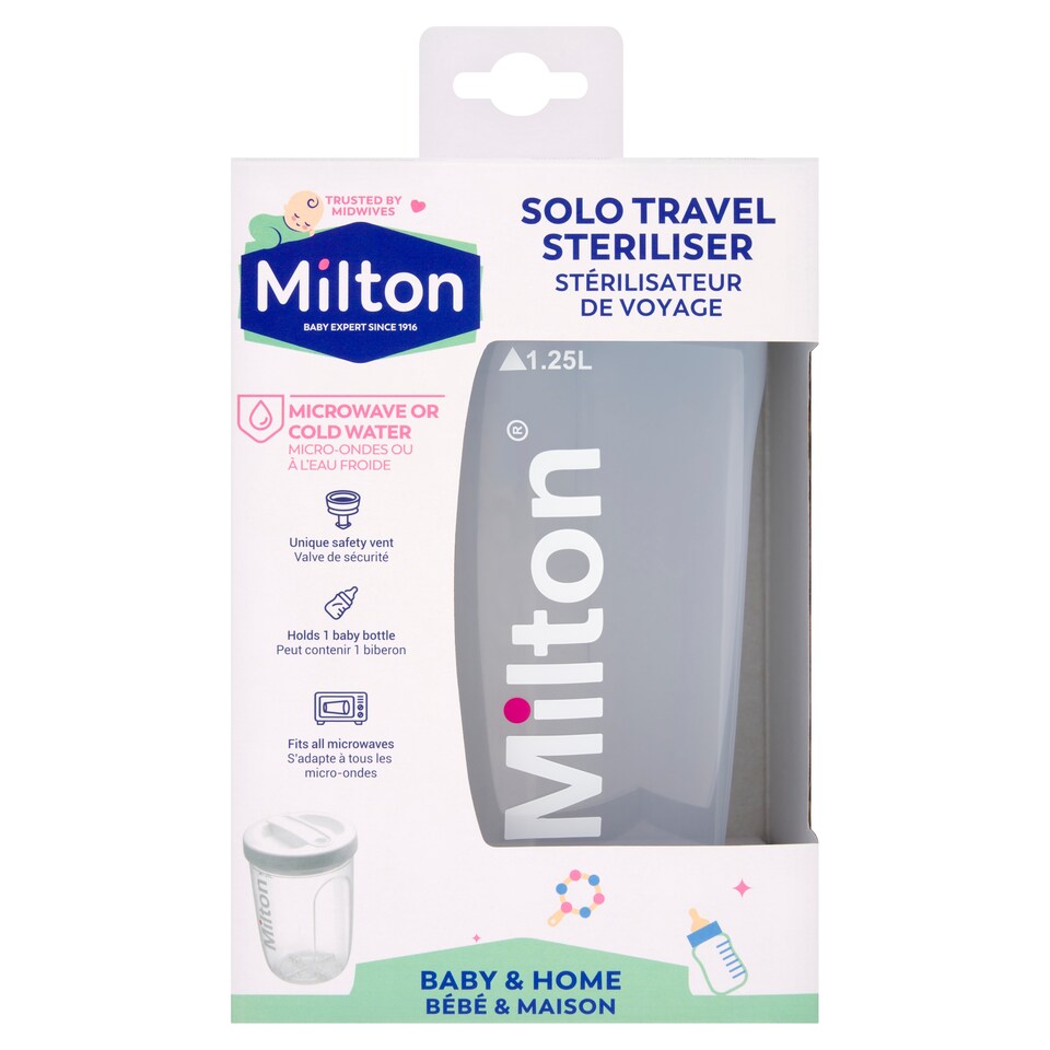 Milton Solo Travel Steriliser 1`S