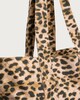 image 2 of F&F Leopard Print Tote Bag in Multi Brown