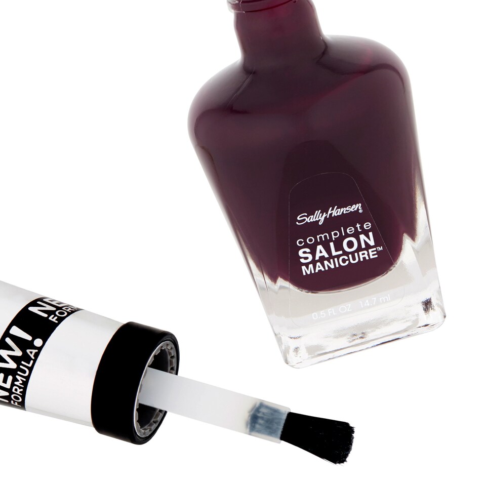 image 1 of Sally Hansen Nailpolish Smanicure Pat On The Black 14.7Ml