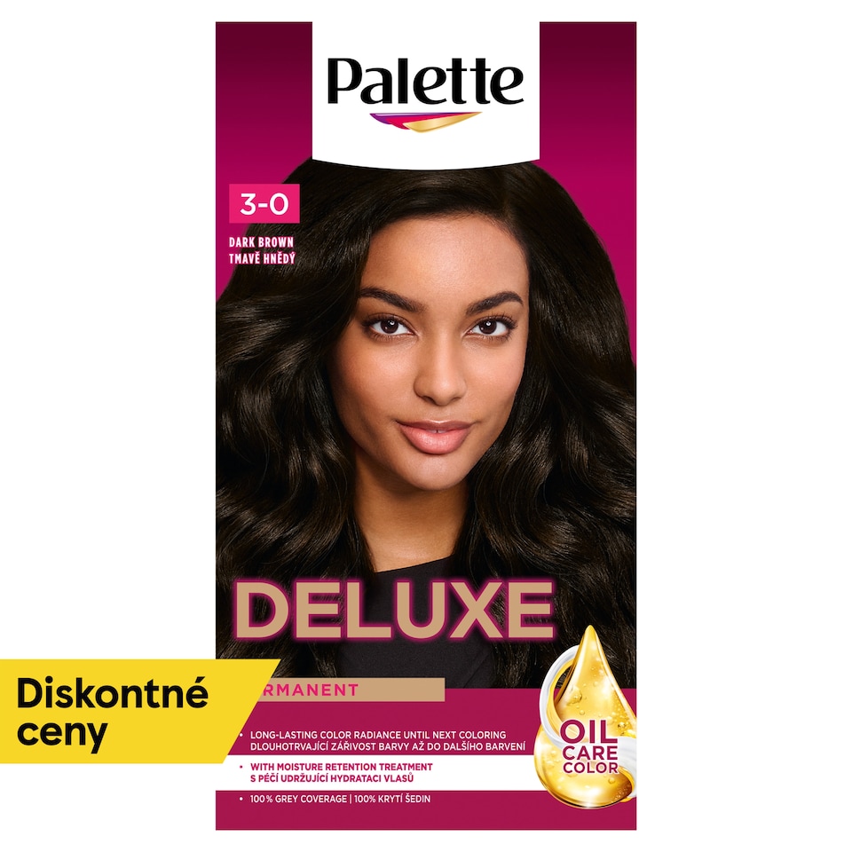 image 1 of Palette Deluxe Hair Color Dark Brown 3-0
