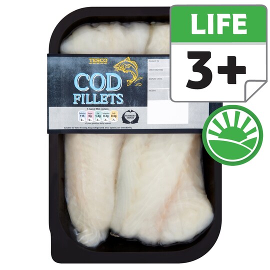 TESCO COD FILLETS Tesco Groceries