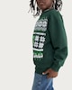 image 3 of Minecraft Creeper Tis the Season Sweatshirt in Green