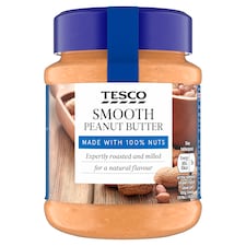 Tesco Smooth Peanut Butter 340g