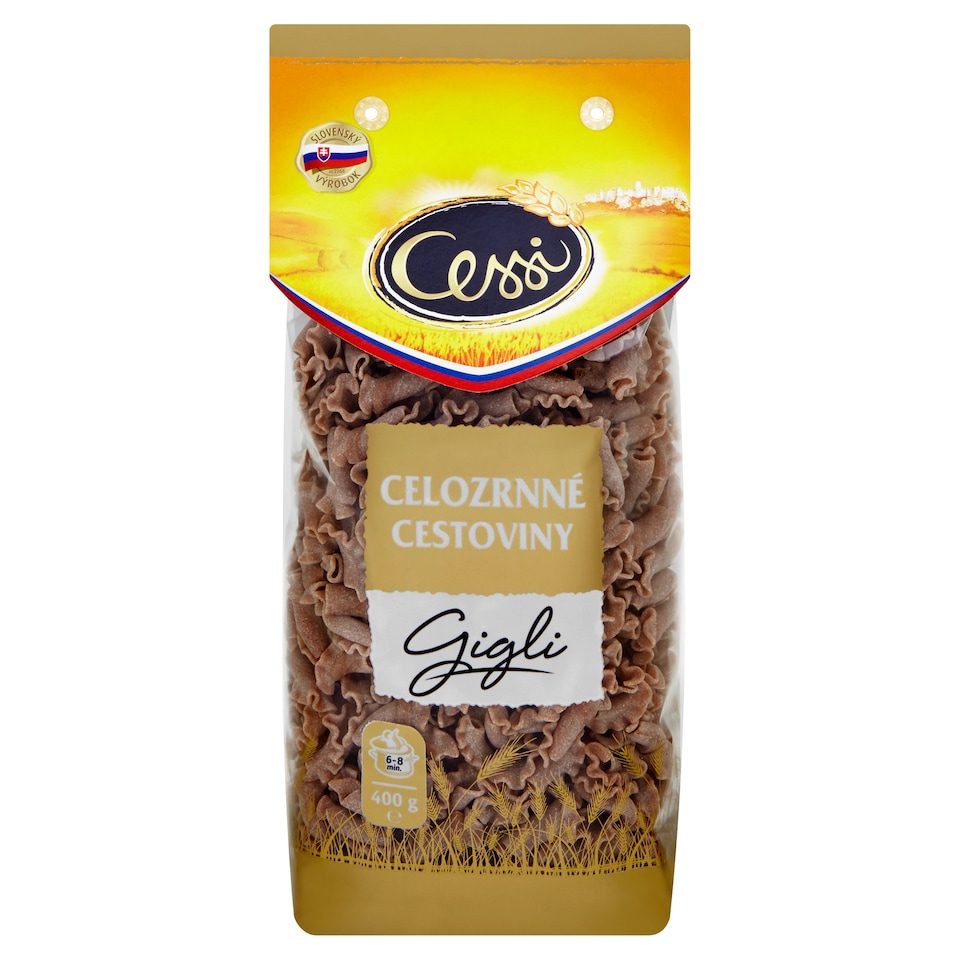 Cessi Celozrnné cestoviny gigli 400 g