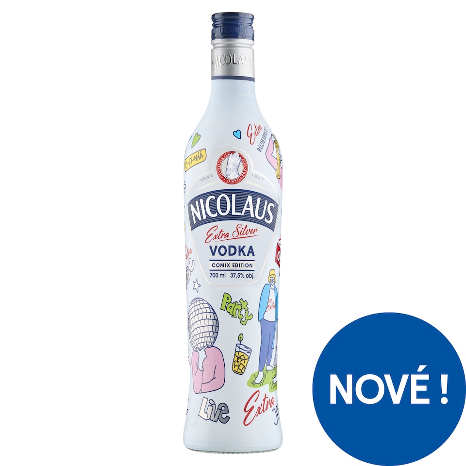 St. Nicolaus Extra Silver Comix Edition vodka 700ml
