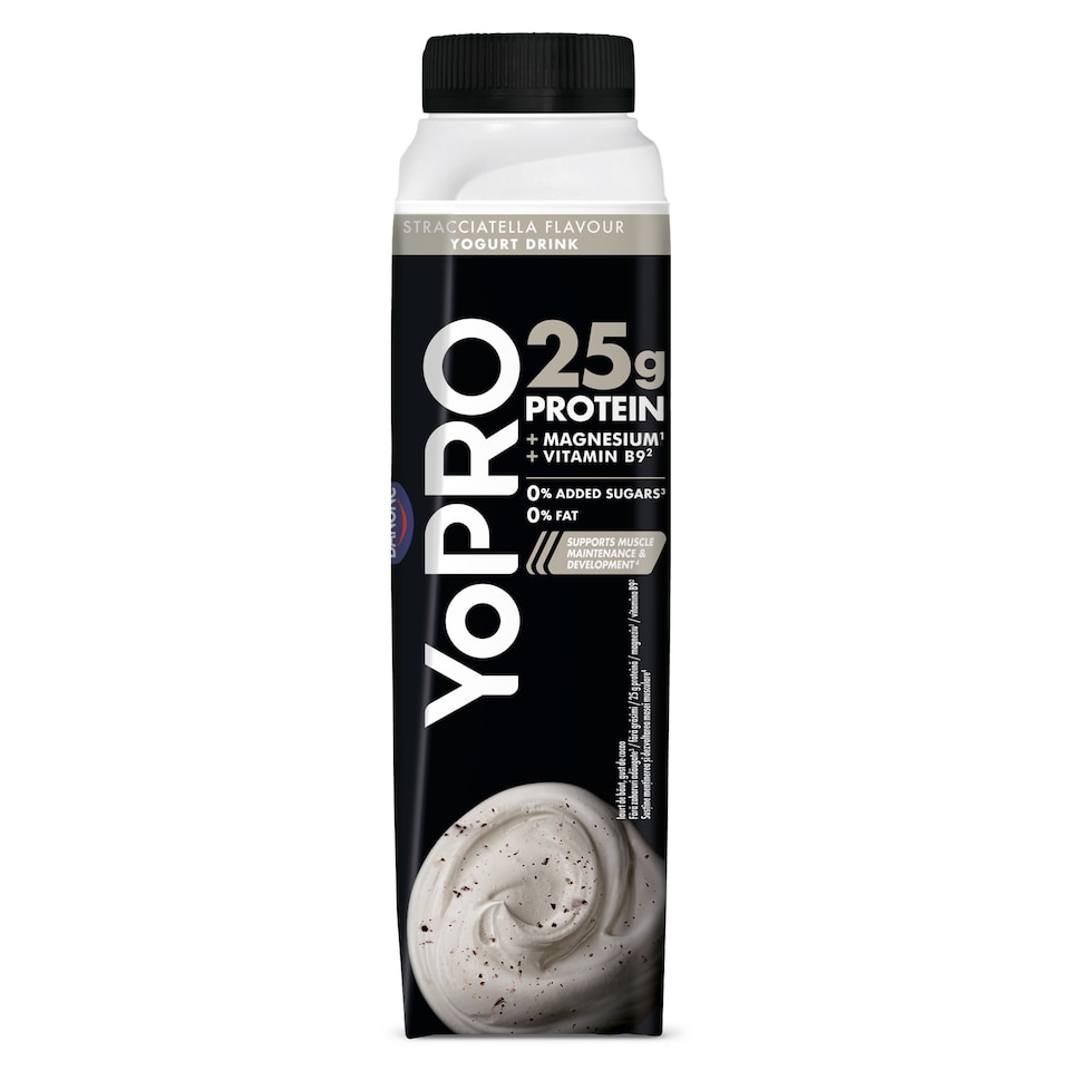 YoPRO jogurtový nápoj s príchuťou stracciatella 300g