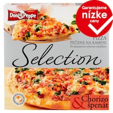 Don Peppe Selection Pizza chorizo & špenát 440 g