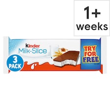 Kinder Milk Slice Milk And Honey 3 X 28G