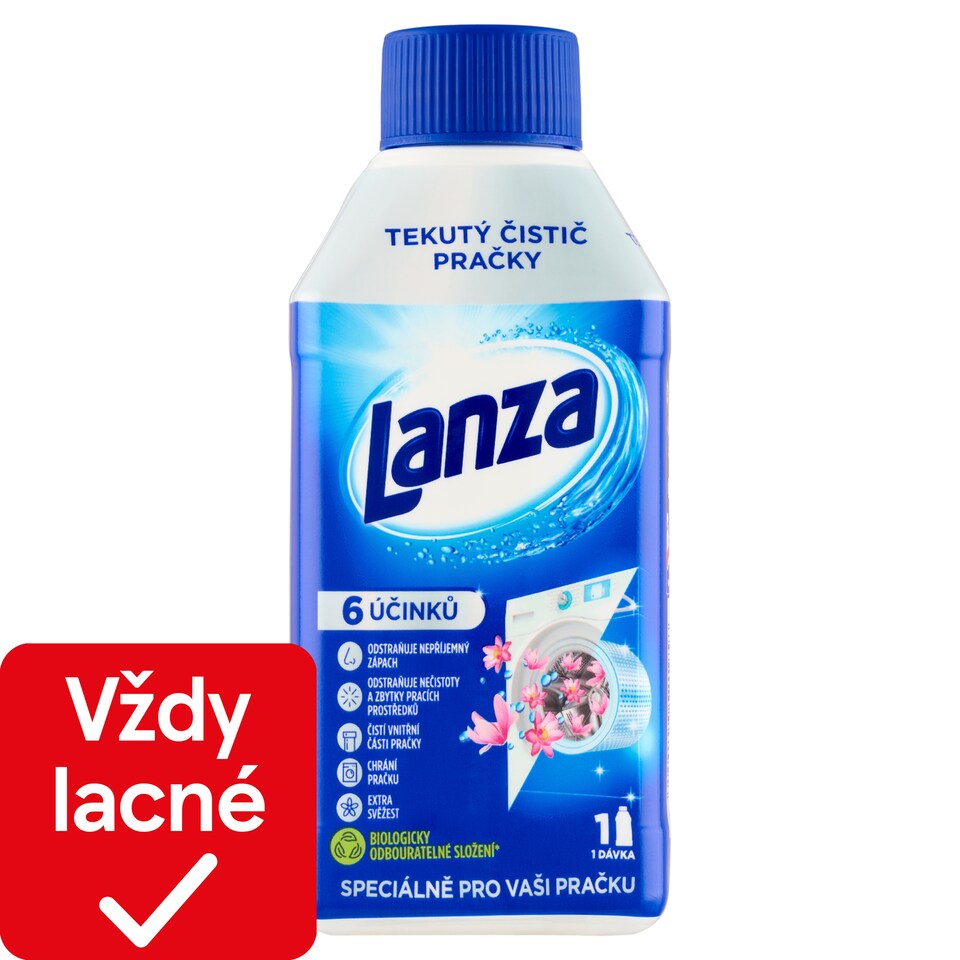 obrázok 1 z Lanza Tekutý čistič práčky svieža vôňa 250 ml