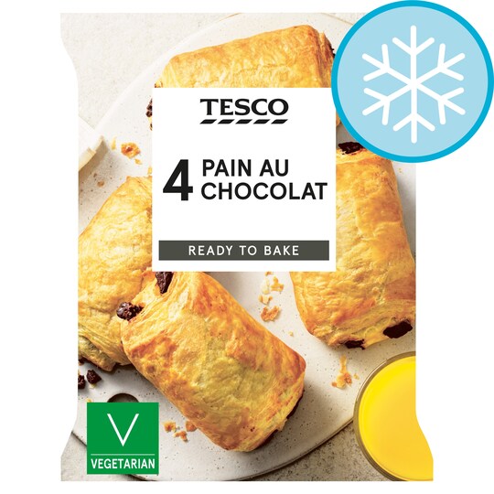 Tesco 4 Pain Au Chocolat 320G
