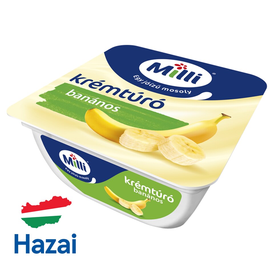 Milli Creamy Cottage Cheese Dessert with Banana 90 g