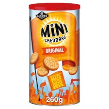 Jacob's Mini Cheddars Original 260g