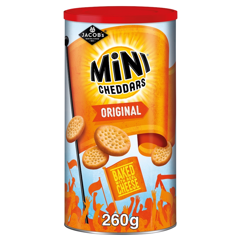 Jacob's Mini Cheddars Original 260g