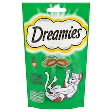 Dreamies Mix Supplement Cat Food for Adult Cats and Kittens Older Than 8 Weeks 60 g