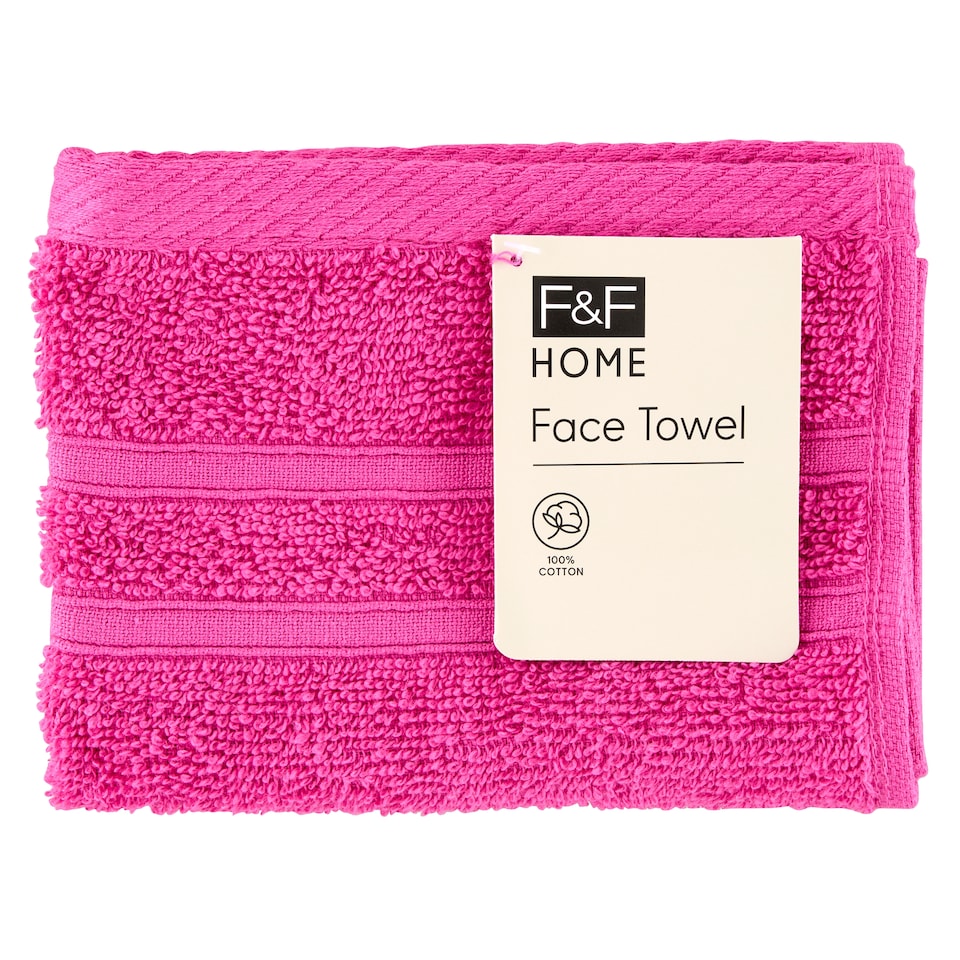 F&F Home Magenta ručník 30 cm x 30 cm