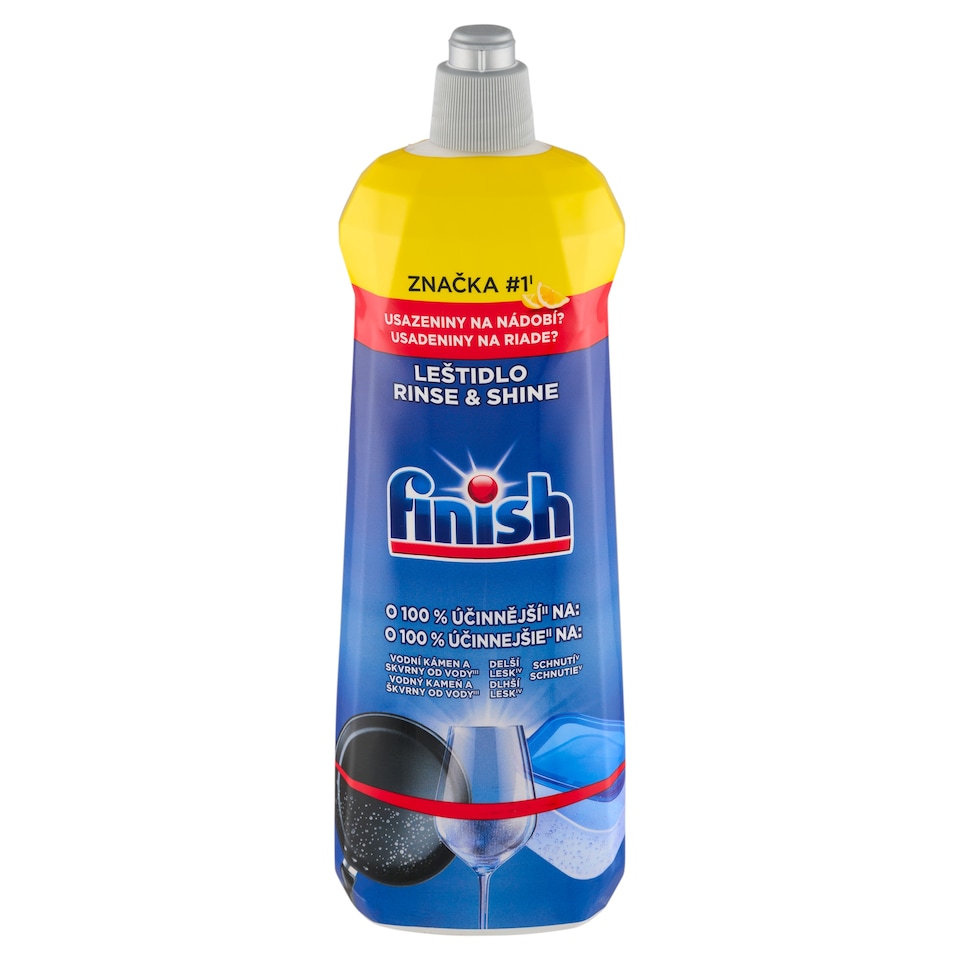 obrázok 1 z Finish Rinse & Shine Lemon leštidlo 400 ml