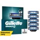 obrázok 1 z Gillette Mach3 Náhradné Holiace Hlavice pre Mužov, Gillette Náhradné Holiace Hlavice s 3 Čepieľkami