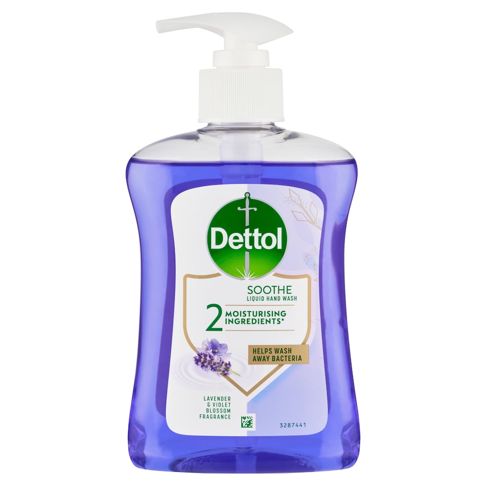 image 1 of Dettol Soothe Liquid Hand Wash Lavender & Violet Blossom Fragrance 250ml