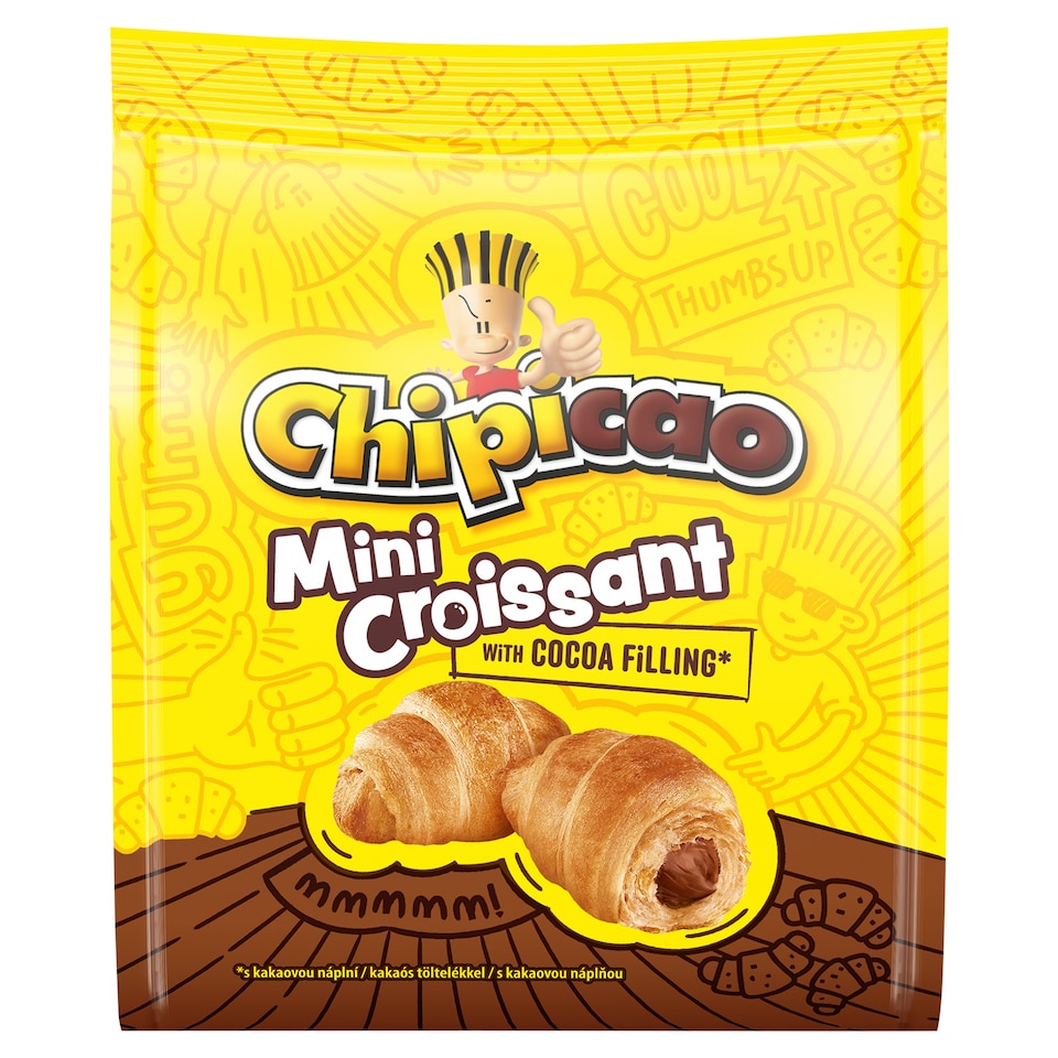 Chipicao Mini Croissant Kakaós Töltelékkel 60 G