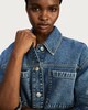 image 2 of F&F Denim Utility Jacket in Blue