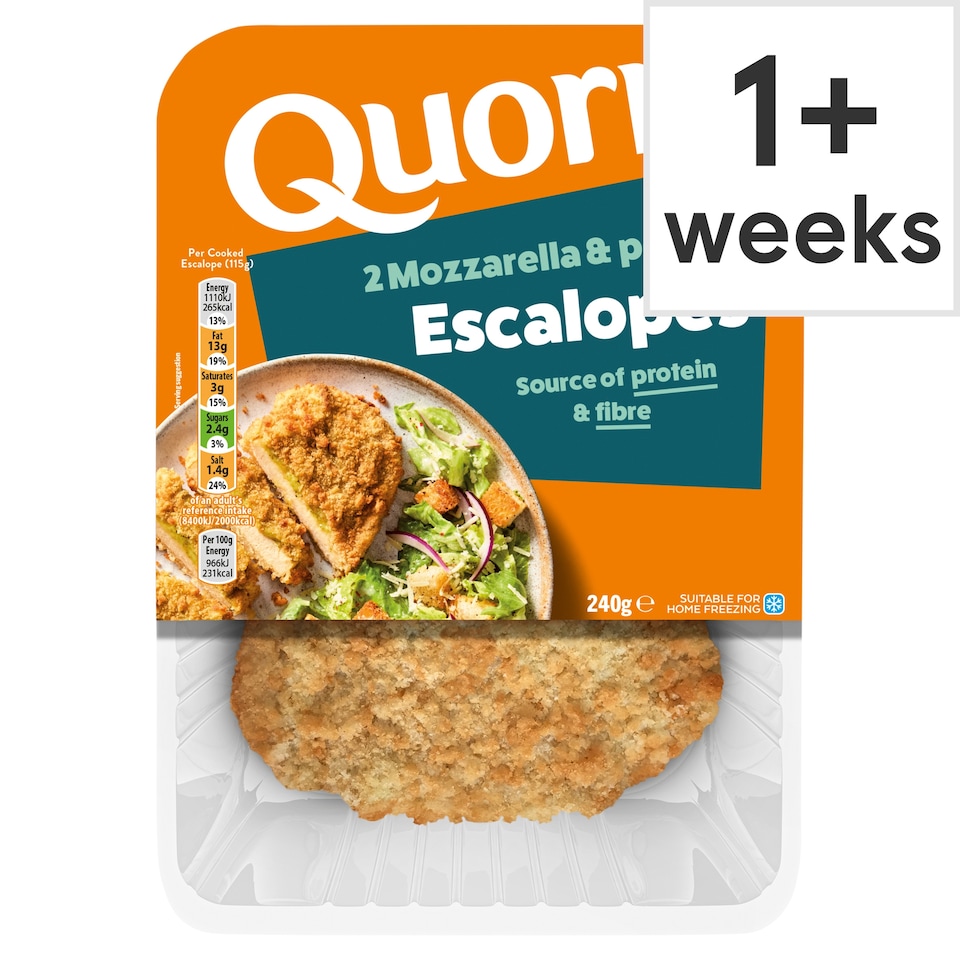 Quorn Mozzarella & Pesto Escalope 240G