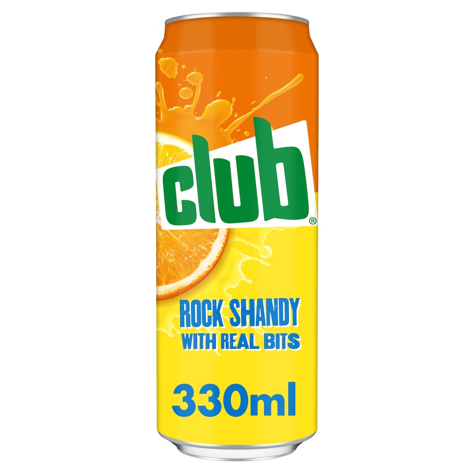Club Rock Shandy Can 330ml