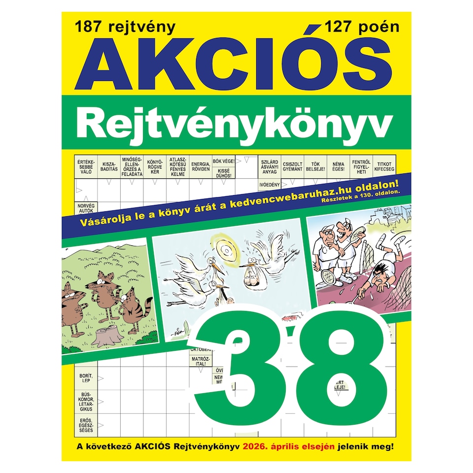 Akciós Rejtvénykönyv