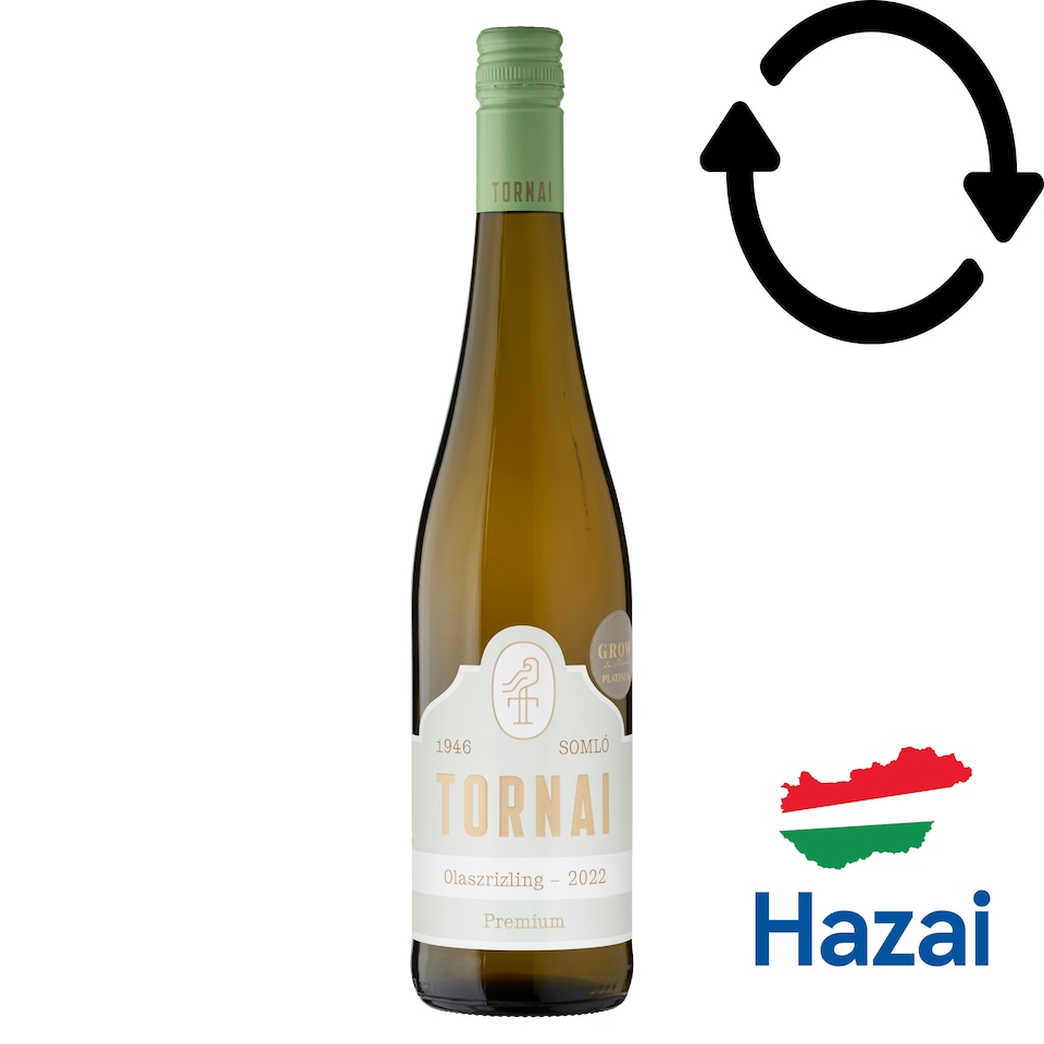 image 1 of Tornai Premium Nagy-Somlói Olaszrizling Dry White Wine 13,5% 750 ml