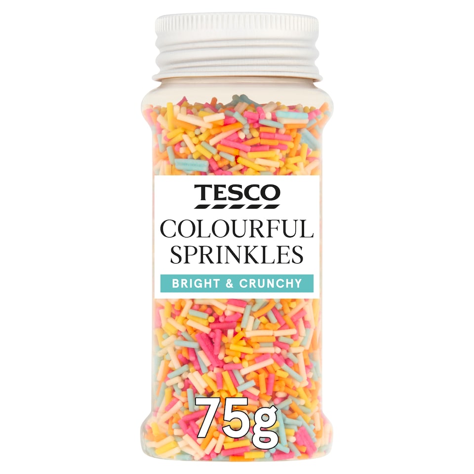 Tesco Colourful Sprinkles 70G