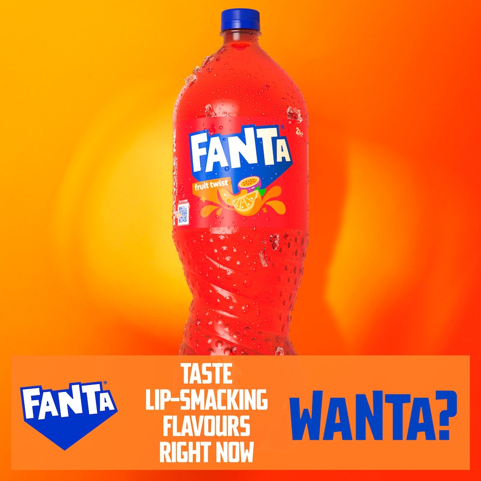 image 1 of Fanta Fruit Twist Soft Drink Bottle 2L