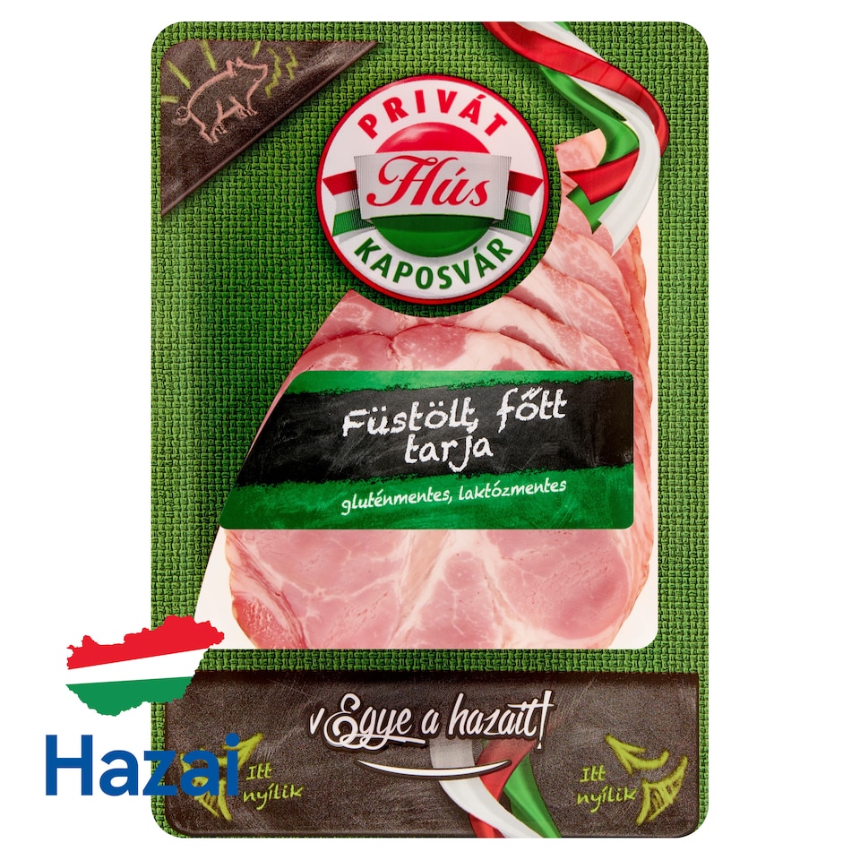 Privát Hús szeletelt bükkfával füstölt főtt tarja 100 g