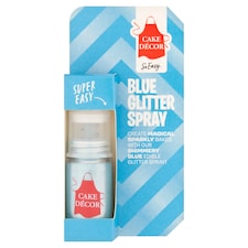 Cake Decor Blue Glitter Spray 4G