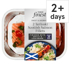 Tesco Finest Teriyaki Scottish Salmon Fillets 290G