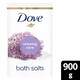 image 1 of Dove Relaxing Care Lavender & Chamomile Bath Salts 900g