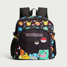 Pokémon Printed Backpack in Black