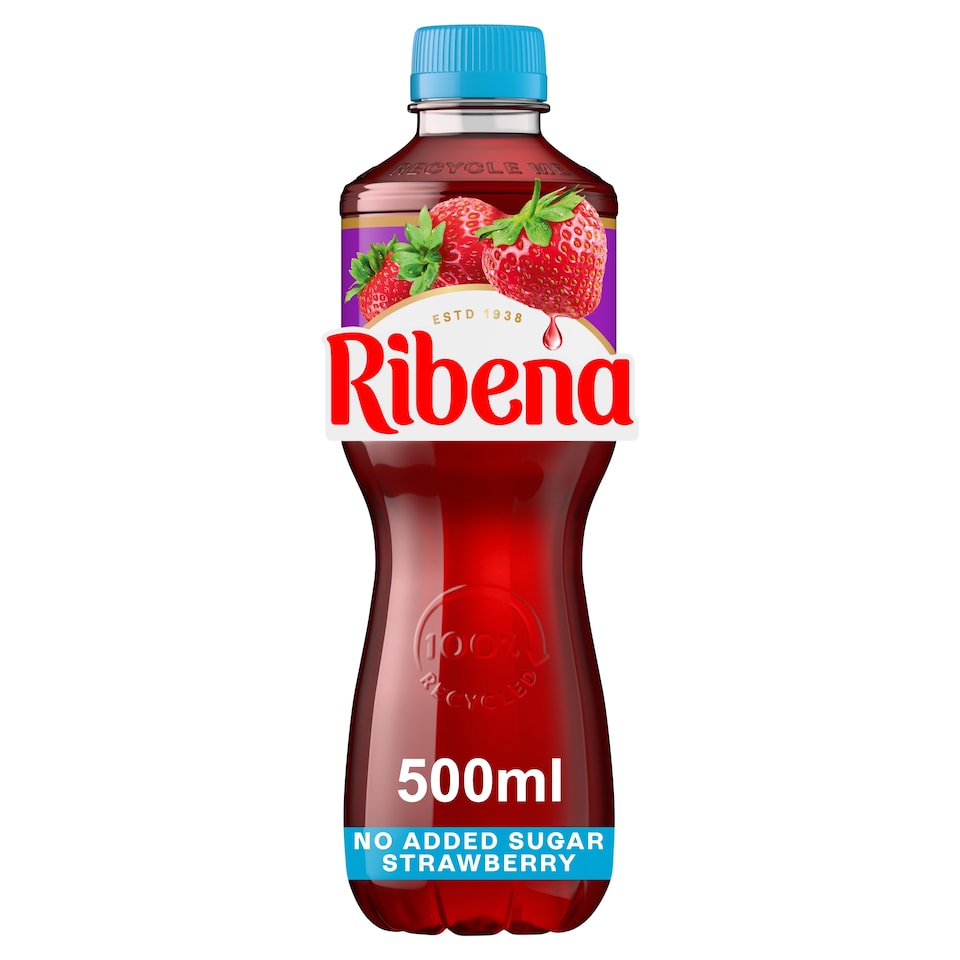 image 1 of Ribena Strawberry 500Ml