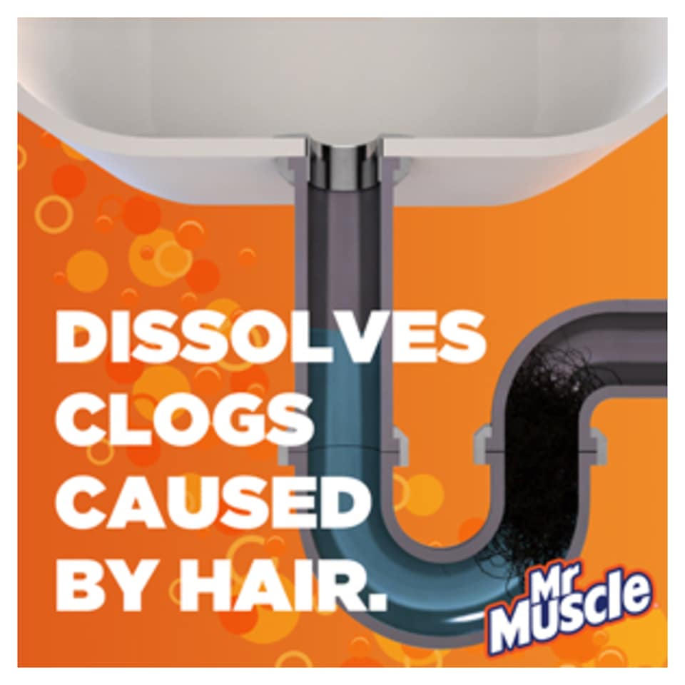 image 1 of Mr Muscle Gel Sink & Drain Unblocker 1L