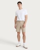 image 2 of F&F Cotton Rich Chino Shorts in Stone
