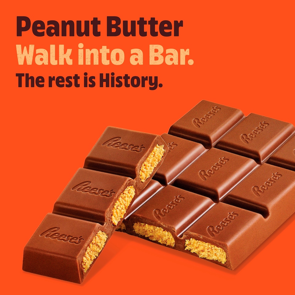 image 1 of Reese's Peanut Butter Milk Chocolate Bar 90g