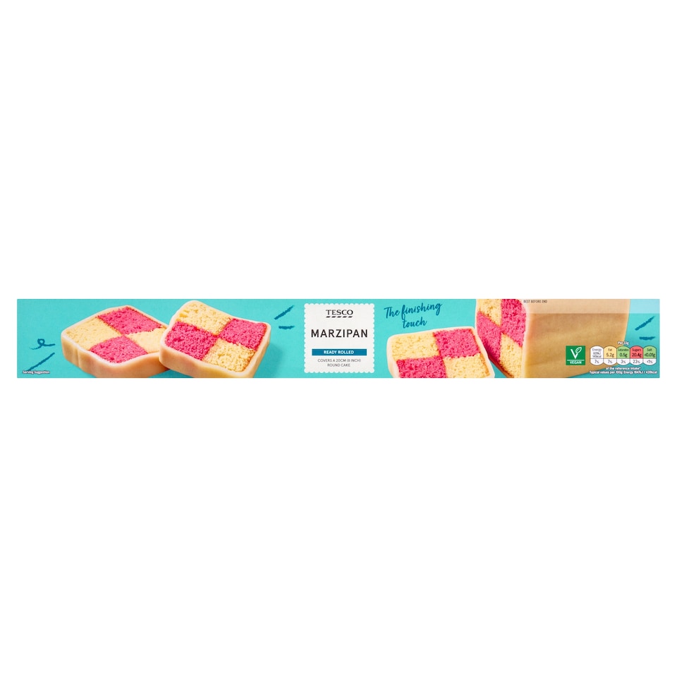 Tesco Ready Rolled Marzipan 400G