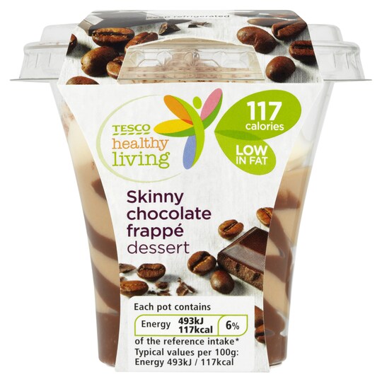Tesco HL Skinny Chocolate Frappe Sundae 100g
