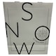image 1 of Tesco Embossed Snow Large Christmas Gift Bag