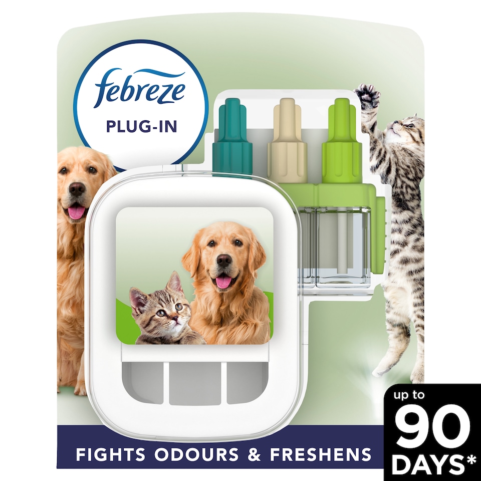 image 1 of Febreze 3volution Air Freshener Plug-In Starter Kit Pet 20ML